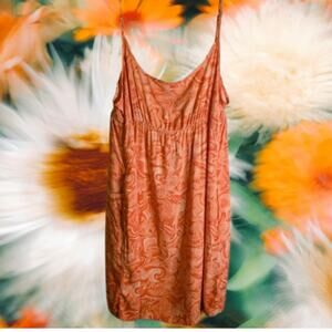 Wild Fable medium spaghetti straps adjustable rayon side pockets sundress.